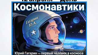Выставка совместного творчества детей и родителей знаменательного события "День космонавтики".