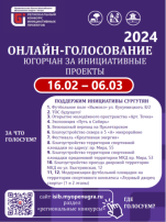 Голосование за инициативные проекты города Сургута Голосование за инициативные проекты города Сургута.